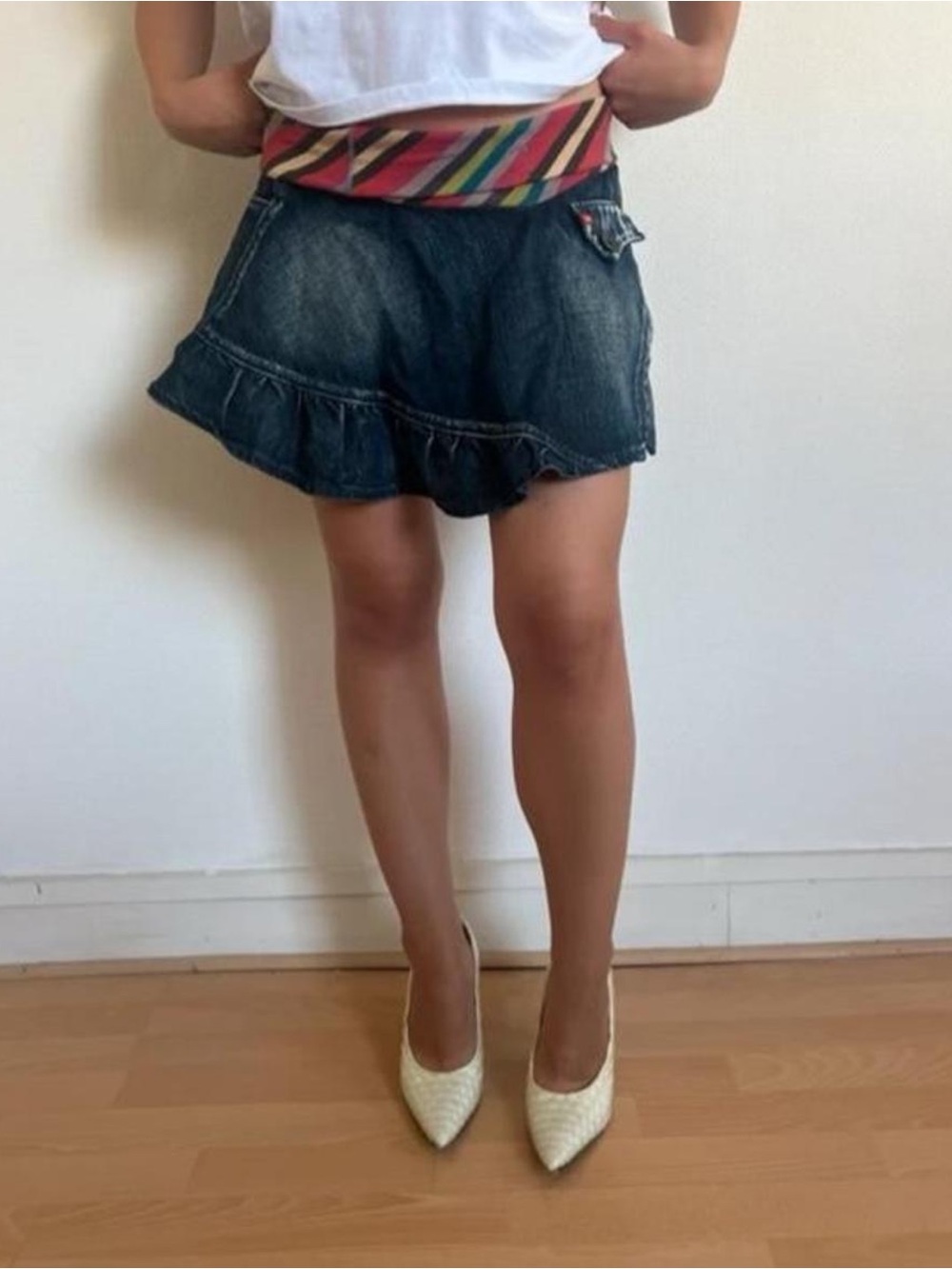 Miss Sixty Denim Mini Skirt
